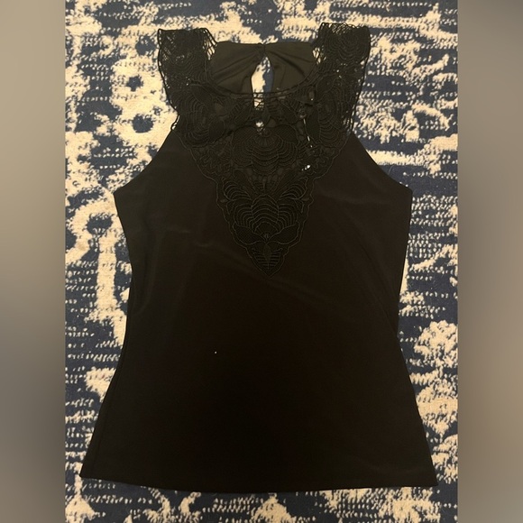 WHBM Openwork Lace Top - Picture 1 of 4